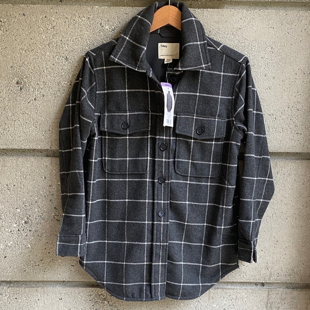 ๐ Tilley Women's Plaid Jacket - Picture 1 of 4